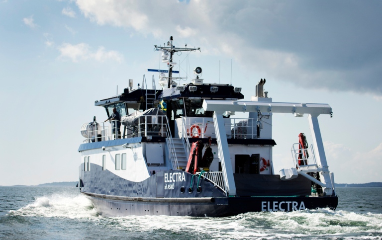 Forskningsfartyget Electra